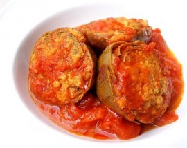 carciofi al pomodoro